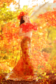 29. Погудина Валерия - «Осенняя нимфа». Валерия любит осень за буйство красок, за её золотые закаты. Увлекается рыбалкой, спортом, вышиванием 