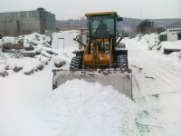 В уборке города от снега задействованы 158 единиц спецтехники