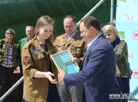 Глава Владивостока Игорь Пушкарёв поздравил бойцов студотрядов с открытием трудового семестра
