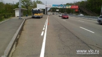 ​Свыше 186 километров дорожной разметки нанесли во Владивостоке