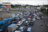 ​Пробку длиной 7 км зафиксировали во Владивостоке