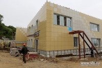 ​Детский сад на Ковальчука, 26: строительство вышло на завершающую стадию