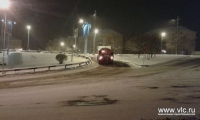 ​Основные магистрали Владивостока очищены от снега и обработаны противогололёдными реагентами