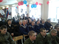 На островных территориях Владивостока отметили День защитника Отечества