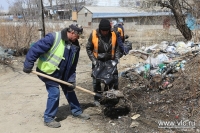 Коммунальные службы Владивостока приступили к уборке стихийных свалок