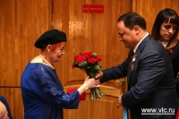 ​Глава Владивостока Игорь Пушкарёв поздравил ветеранов с Днём Победы 
