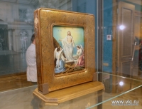 Выставка иконы Ямасита Рин «Воскресение Христово» работает во Владивостоке