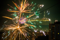 Владивосток отметил новогодние праздники