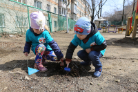Школы и детские сады Владивостока активно поучаствуют в субботнике