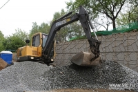 Исполняющий обязанности главы города Константин Межонов проверил ремонт дорог и подпорных стен во Владивостоке