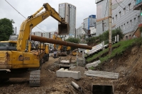 Реконструкция теплотрассы на Народном проспекте во Владивостоке выполнена на 60%