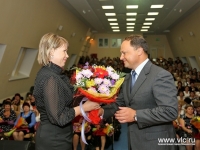 ​Игорь Пушкарев поздравил учителей с профессиональным праздником