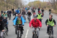 ​Велосипедисты Владивостока закрыли сезон праздничными гуляниями и массовым заездом