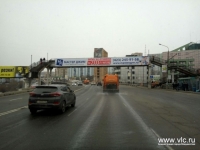 Противогололёдные реагенты нанесли на дороги Владивостока