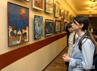 ​«Зимний вернисаж» представили юные художники Владивостока
