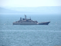 Корабль  Тихоокеанского флота  застрял у берегов Владивостока