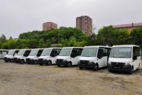 10 автобусов пополнили парк пассажирского транспорта Владивосток