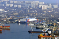 На рыболовном судне во Владивостоке произошёл пожар