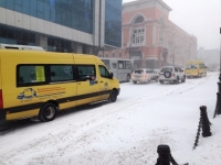 Все по расписанию: снег не повлиял на движение автобусов во Владивостоке (телефон)