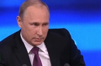 Большая пресс-конференция Владимира Путина началась с бюджета