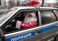 Будущие полицейские поздравили россиян с Новым Годом