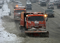 Очередной снегопад накрыл Владивосток