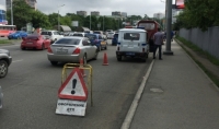 Несколько автомобилей столкнулись на Золотом мосту во Владивостоке