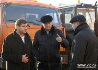 Глава Владивостока проверил готовность дорожного предприятия к уборке города от снега