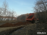 На Русском восстанавливают грунтовку