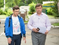 Глава Владивостока   посетил парк на Санаторной