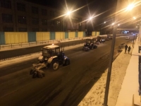 Снег с дорог Владивостока убирали всю ночь
