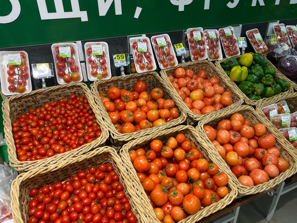 从中国进口到滨海边疆区的新鲜蔬菜、水果和浆果正在增长
