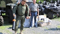 Пожарные воздуходувки и горючее: оборудования на один миллион подарил НЗМУ пожарным Находки